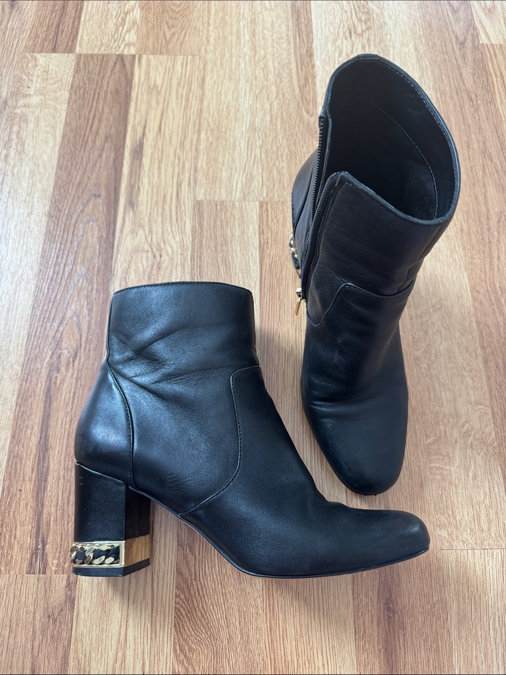 Karl Lagerfeld booties ankle boots
